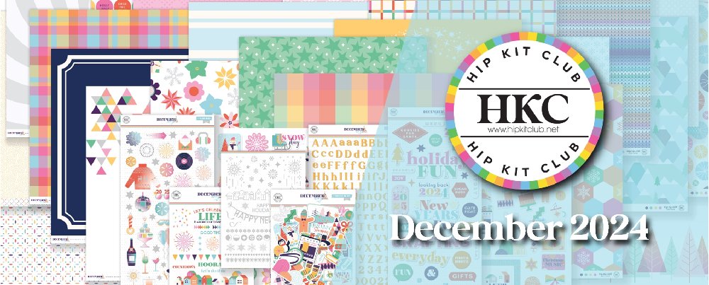 December 2024 Scrapbooking and Papercrafting kits